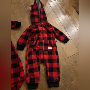 Carters sleep sack and one piece outfit size 6-9 months boys